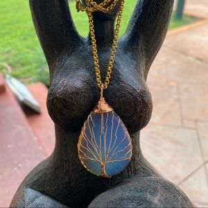 TREE OF LIFE a crystal necklace